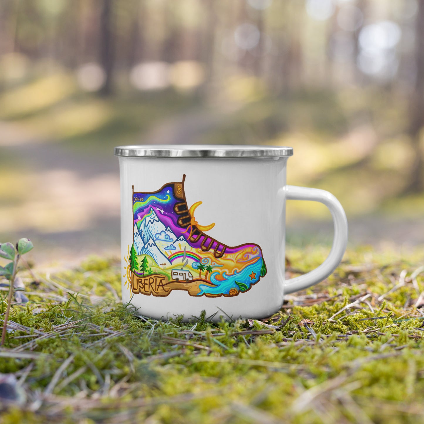 Tazza "La scarpa della libertà"
