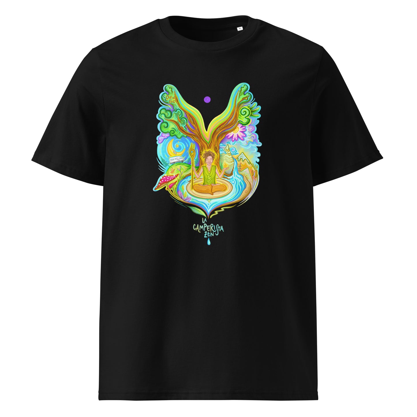 T-shirt personalizzata "La camperista zen”