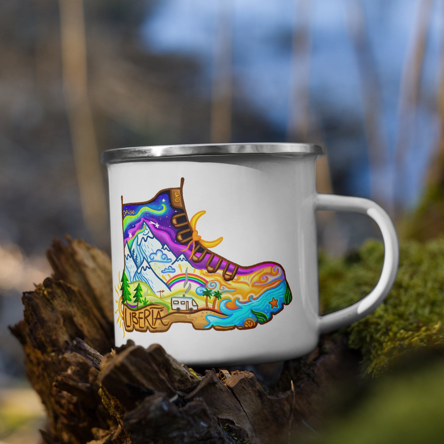 Tazza "La scarpa della libertà"