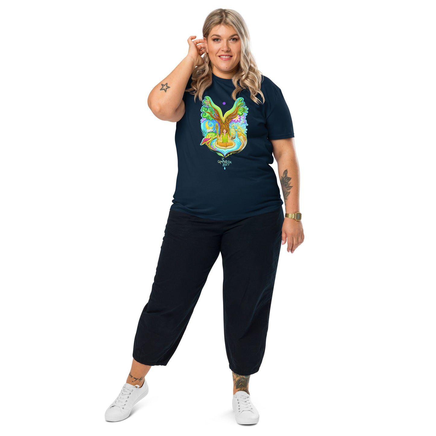 T-shirt "La camperista zen"